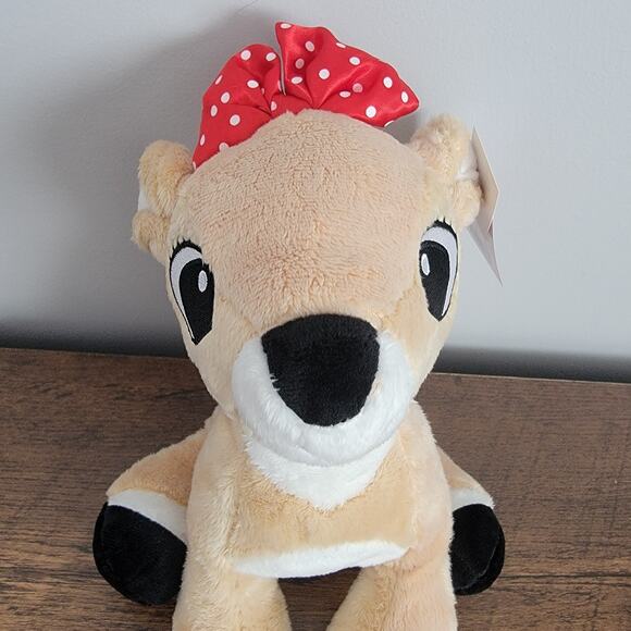 Rudolph Red Nosed Reindeer Clarice Plush Music Lights Christmas Holiday Toy NEW - Picture 4 of 10